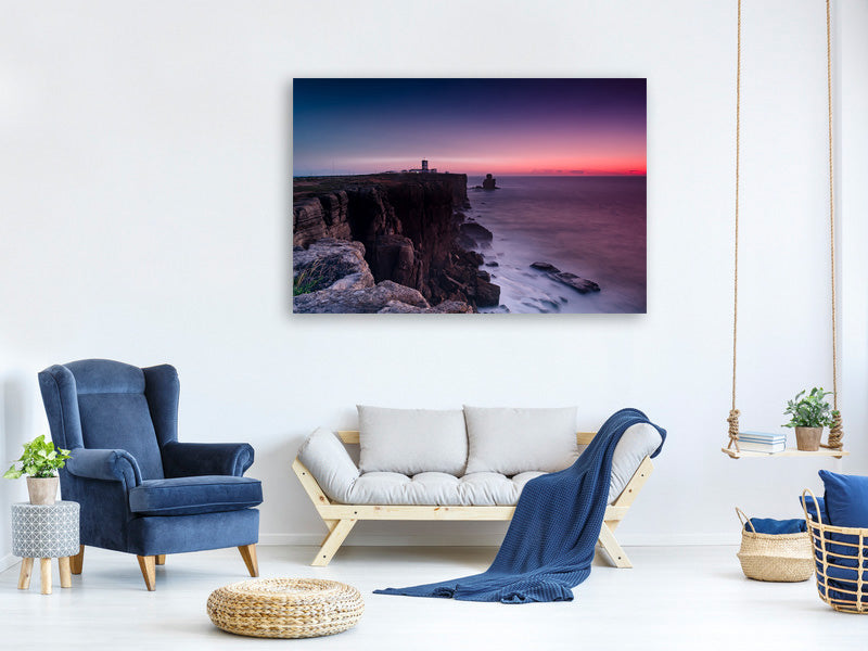 canvas-print-the-lighthouse-at-dusk