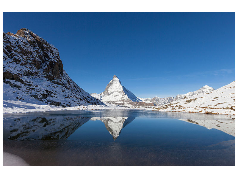 canvas-print-the-riffelsee-on-matterhorn