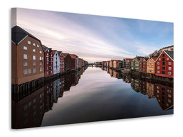 canvas-print-trondheim-norway