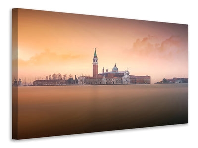 canvas-print-venice-pink-sunrise