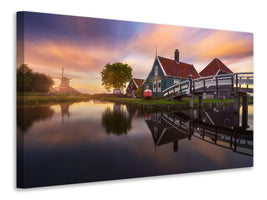 canvas-print-zaanse-schans