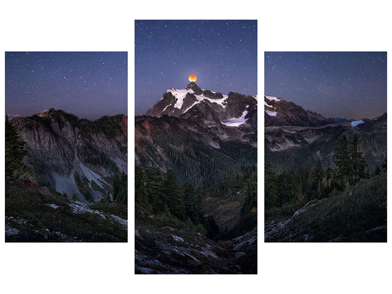 modern-3-piece-canvas-print-blood-moon-over-mt-shuksan