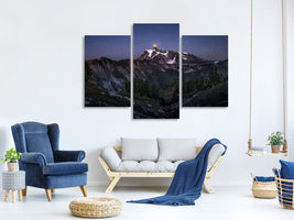 modern-3-piece-canvas-print-blood-moon-over-mt-shuksan