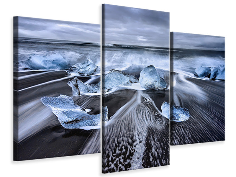 modern-3-piece-canvas-print-blue-diamonds