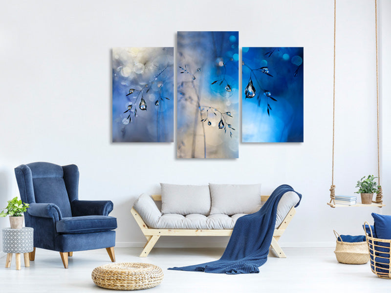 modern-3-piece-canvas-print-blue-rain