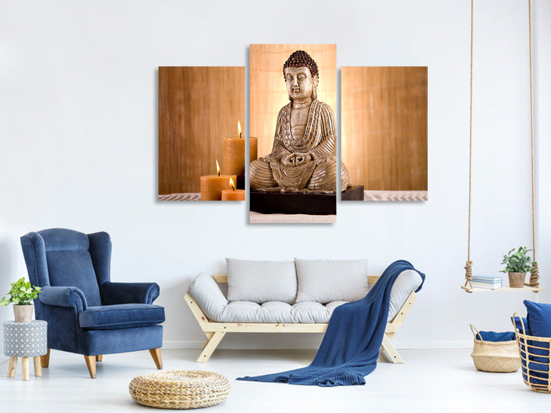 modern-3-piece-canvas-print-buddha-in-meditation