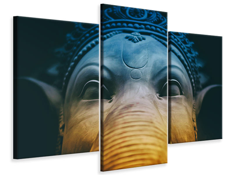 modern-3-piece-canvas-print-close-up-ganesha