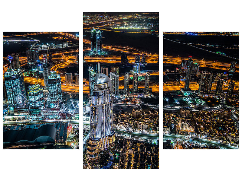 modern-3-piece-canvas-print-dubai-night