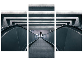 modern-3-piece-canvas-print-escalator-downhill