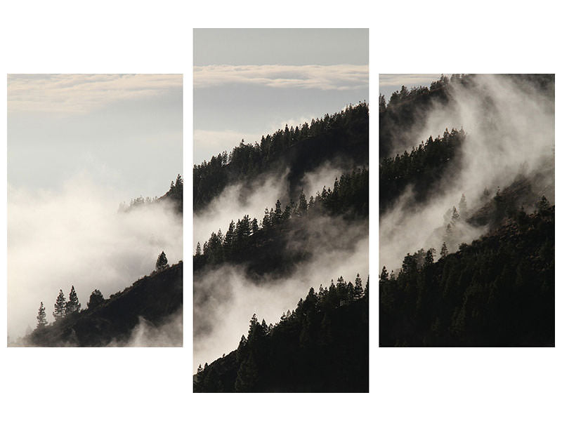 modern-3-piece-canvas-print-fog-in-the-woods