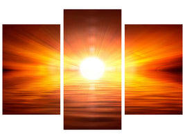 modern-3-piece-canvas-print-glowing-sunset