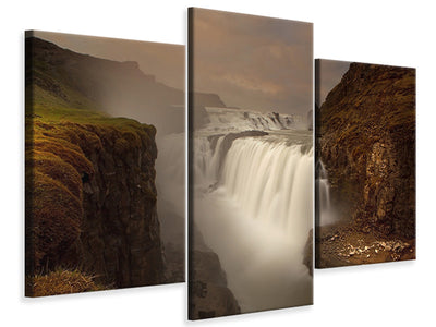 modern-3-piece-canvas-print-gullfoss-iii