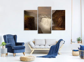 modern-3-piece-canvas-print-gullfoss-iii