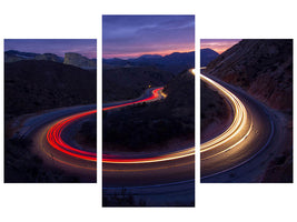 modern-3-piece-canvas-print-headlights-and-brake-lights