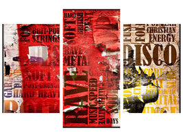 modern-3-piece-canvas-print-music-text-in-grunge-style