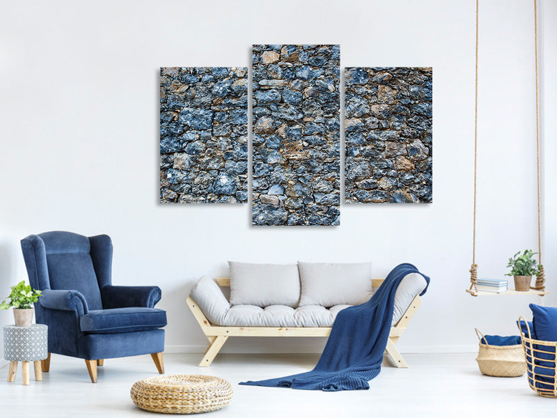 modern-3-piece-canvas-print-old-stone-wall-iii