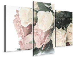 modern-3-piece-canvas-print-romantic-rose