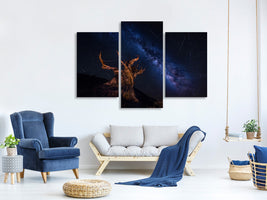 modern-3-piece-canvas-print-shooting-stars-night