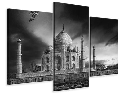 modern-3-piece-canvas-print-the-banks-of-the-jamuna-river