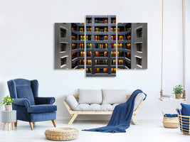 modern-3-piece-canvas-print-the-colored-doors