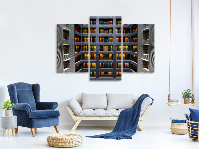 modern-3-piece-canvas-print-the-colored-doors