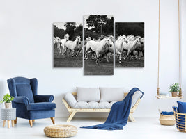 modern-3-piece-canvas-print-the-mustang-herd