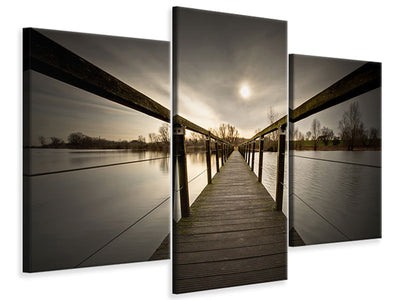 modern-3-piece-canvas-print-the-wooden-bridge