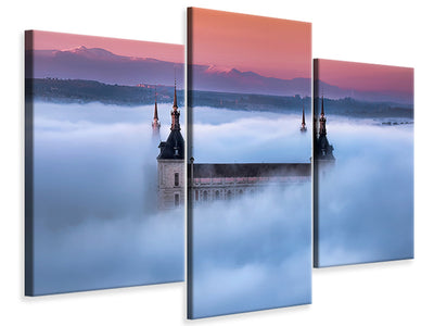 modern-3-piece-canvas-print-toledo-city-foggy-sunset