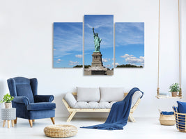 modern-3-piece-canvas-print-view-of-the-statue-of-liberty