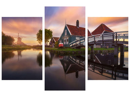 modern-3-piece-canvas-print-zaanse-schans