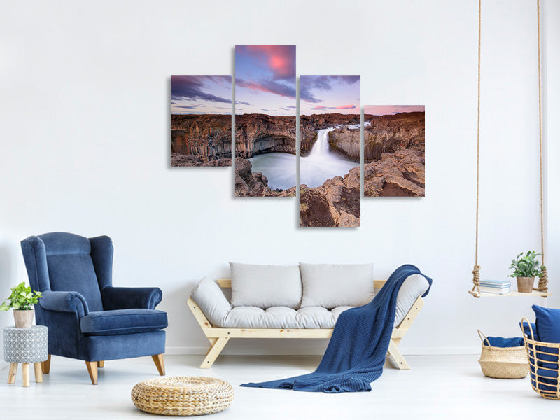 modern-4-piece-canvas-print-aldeyjarfoss