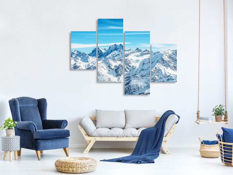 modern-4-piece-canvas-print-alpine-panorama