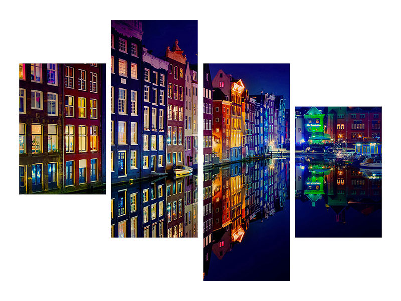 modern-4-piece-canvas-print-amsterdam-ii