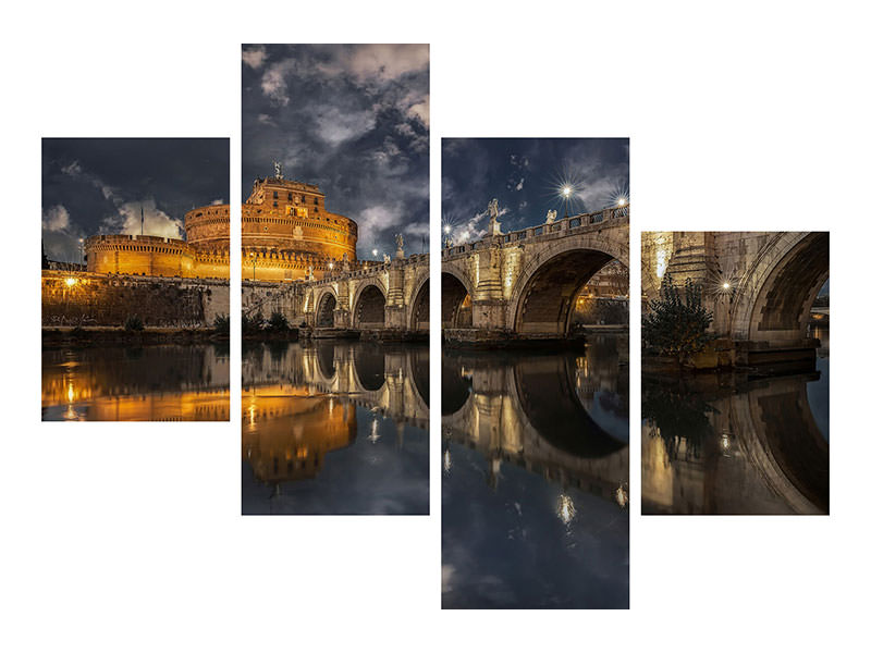 modern-4-piece-canvas-print-arches-and-clouds