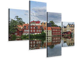 modern-4-piece-canvas-print-august-view-at-old-town