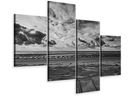 modern-4-piece-canvas-print-beach-art-a