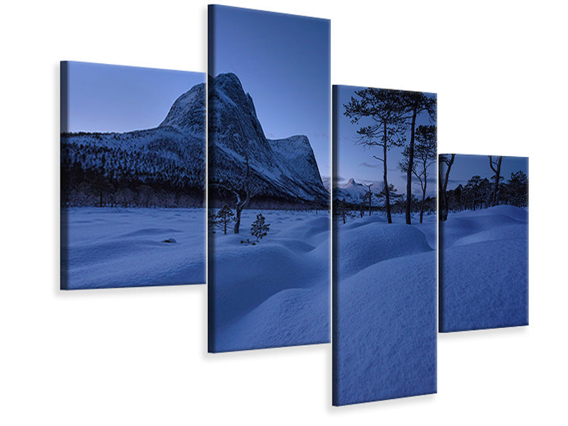 modern-4-piece-canvas-print-blue-iii