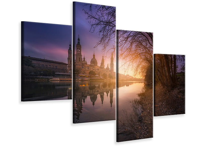 modern-4-piece-canvas-print-bye-bye-day