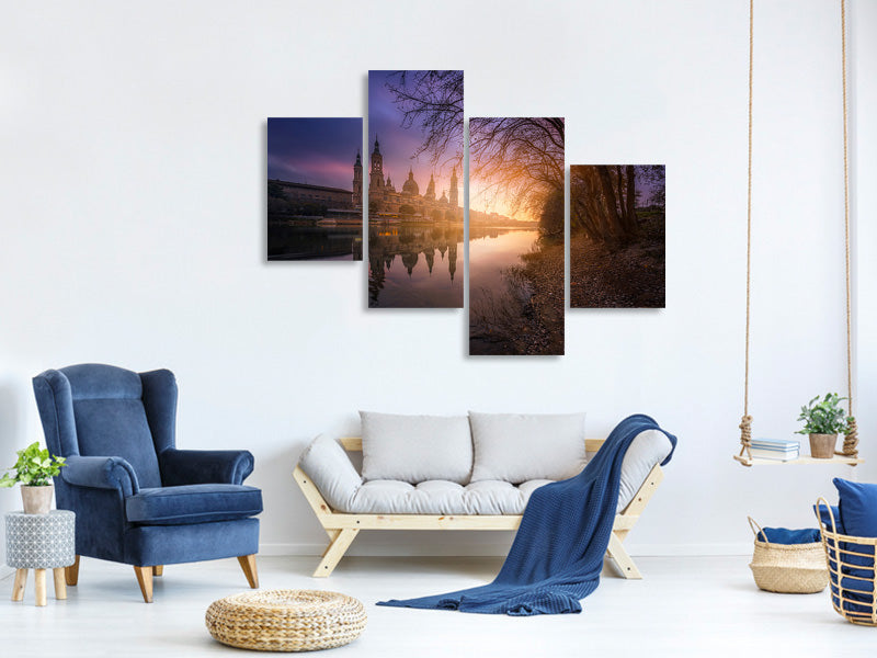modern-4-piece-canvas-print-bye-bye-day