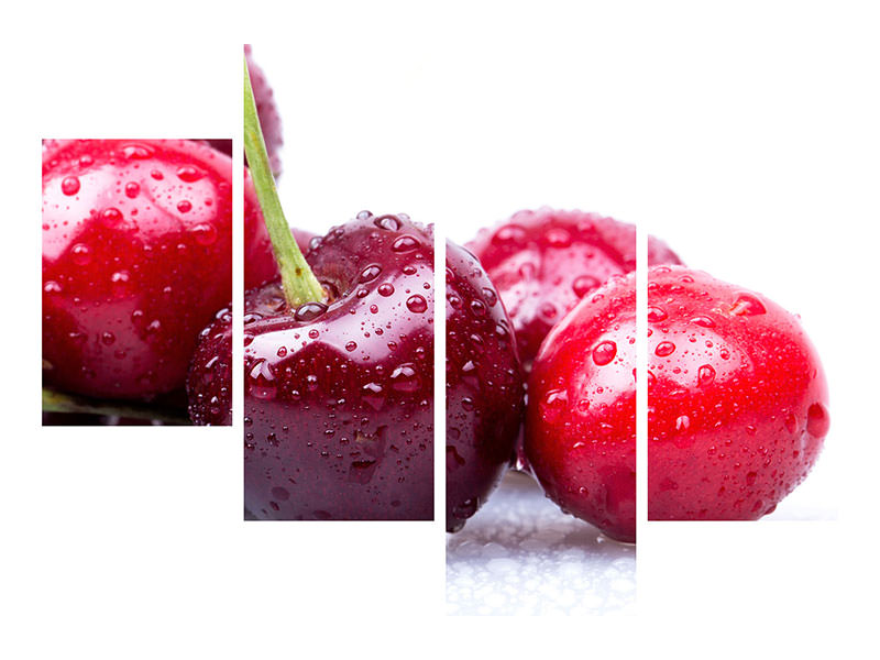 modern-4-piece-canvas-print-cherries