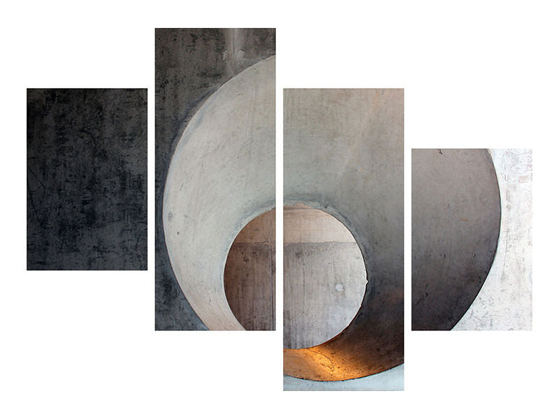 modern-4-piece-canvas-print-concrete-art