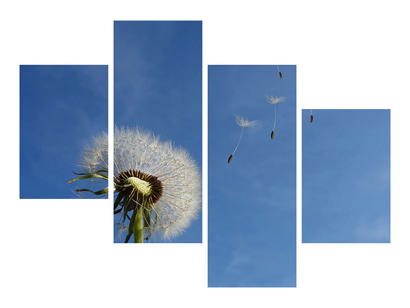 modern-4-piece-canvas-print-dandelion-i-wish-for-something