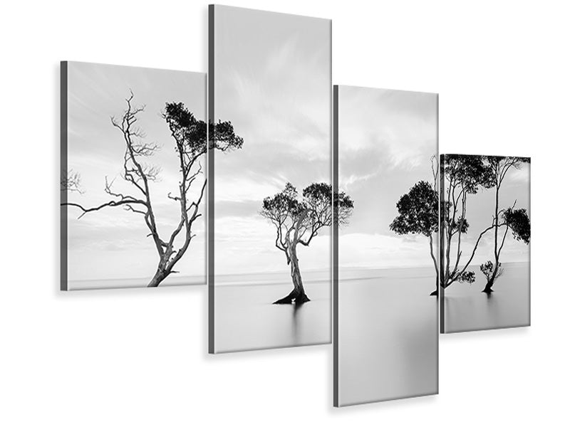 modern-4-piece-canvas-print-drowning-not-waving