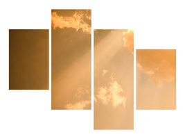 modern-4-piece-canvas-print-evening-sky