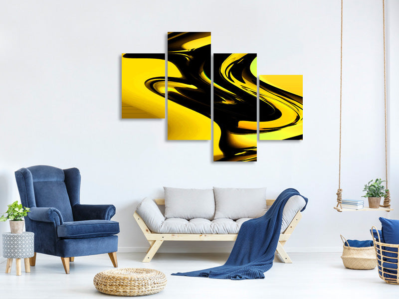 modern-4-piece-canvas-print-flowing-movement