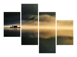 modern-4-piece-canvas-print-fog-sprinkle-the-east-river