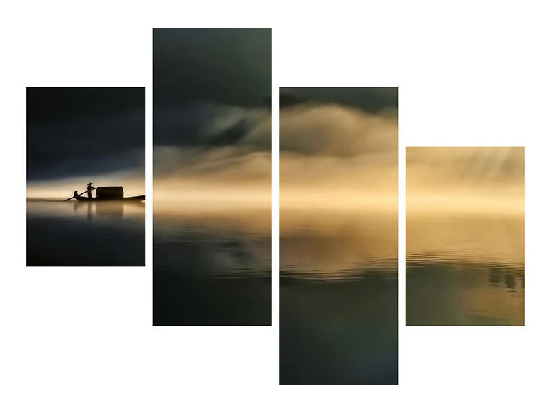 modern-4-piece-canvas-print-fog-sprinkle-the-east-river