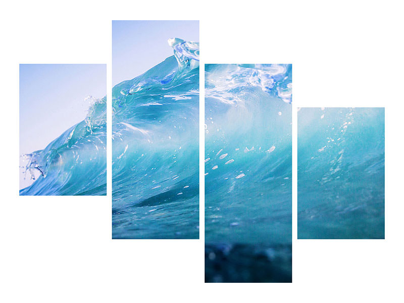 modern-4-piece-canvas-print-glass-wave