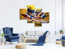 modern-4-piece-canvas-print-graffiti-art