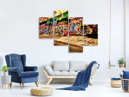 modern-4-piece-canvas-print-graffiti-ny